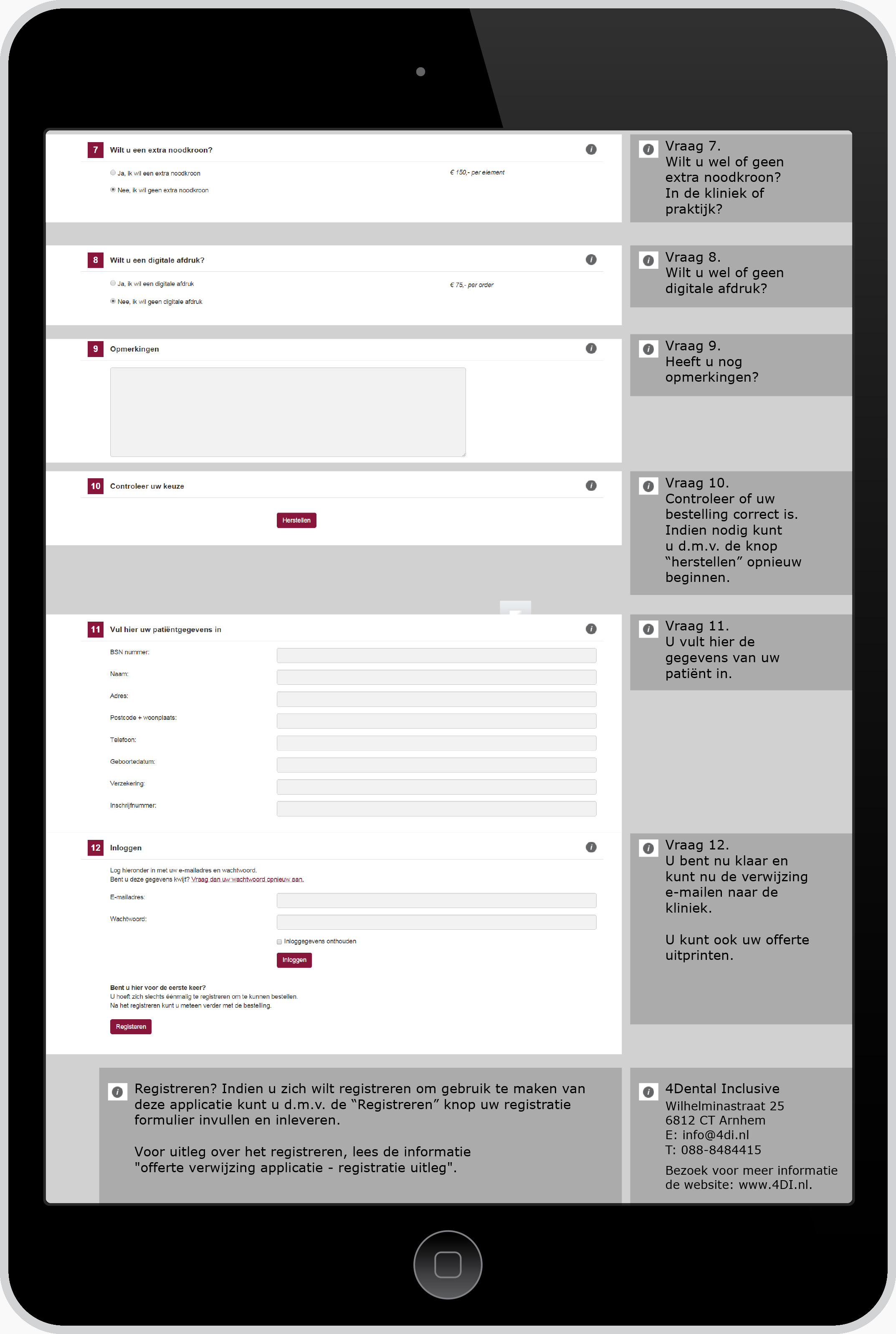 Uitleg applicatie deel 2